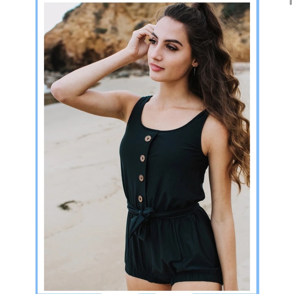 NWT Jessica Rey Swimwear Nicole in Ebony
